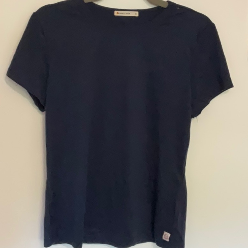 Marine Layer Navy Short Sleeve Tee